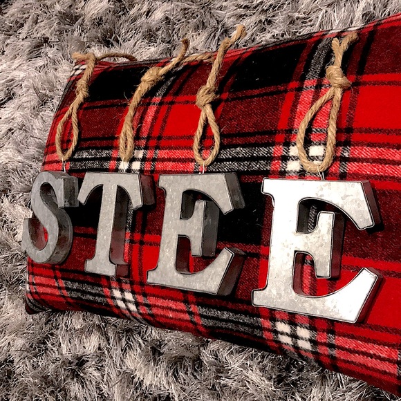 Tin Letter Ornaments/Stalking Initials - Picture 2 of 6